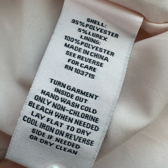 Nanette Lepore Pink Sleeveless Bow Tie Dress (Size 4) - Picture 7 of 7